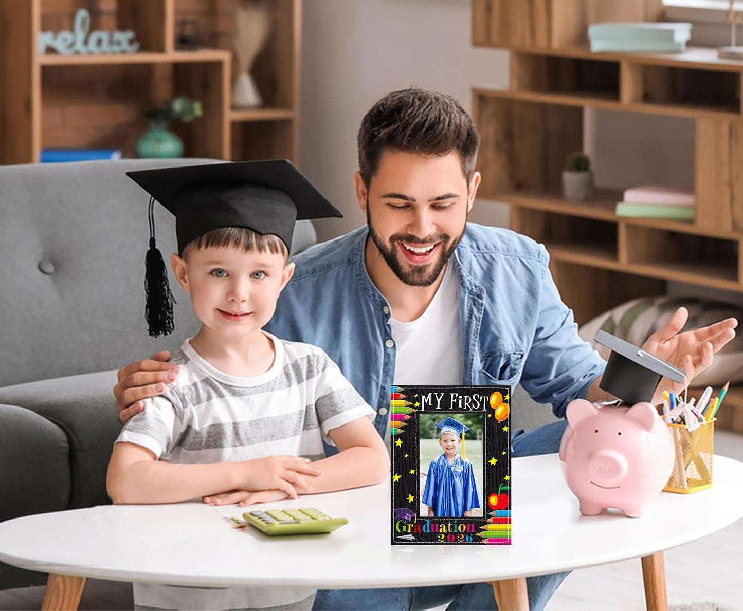 FaCraft Preschool Graduation Gift - 4"x6" Pre K Kindergarten Graduation Gifts 2026 Graduation Picture Frame My First Graduation Frame End of Year Gift for Kids Students Boys Girls Son Daughter