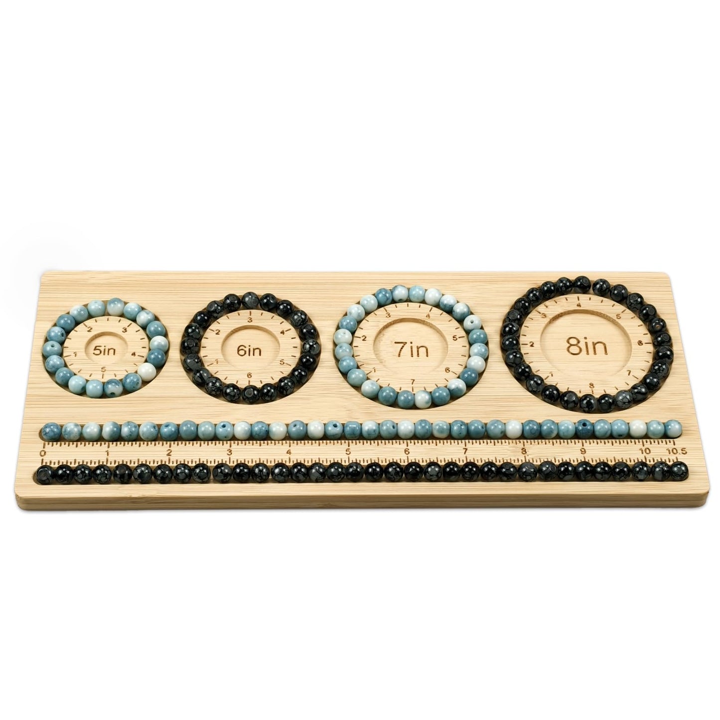 Bead Boards for Jewelry Making, Bamboo Beading Board for Bracelet, Bracelet Bead Board,Jewelry Making Supplies,Beading Tray