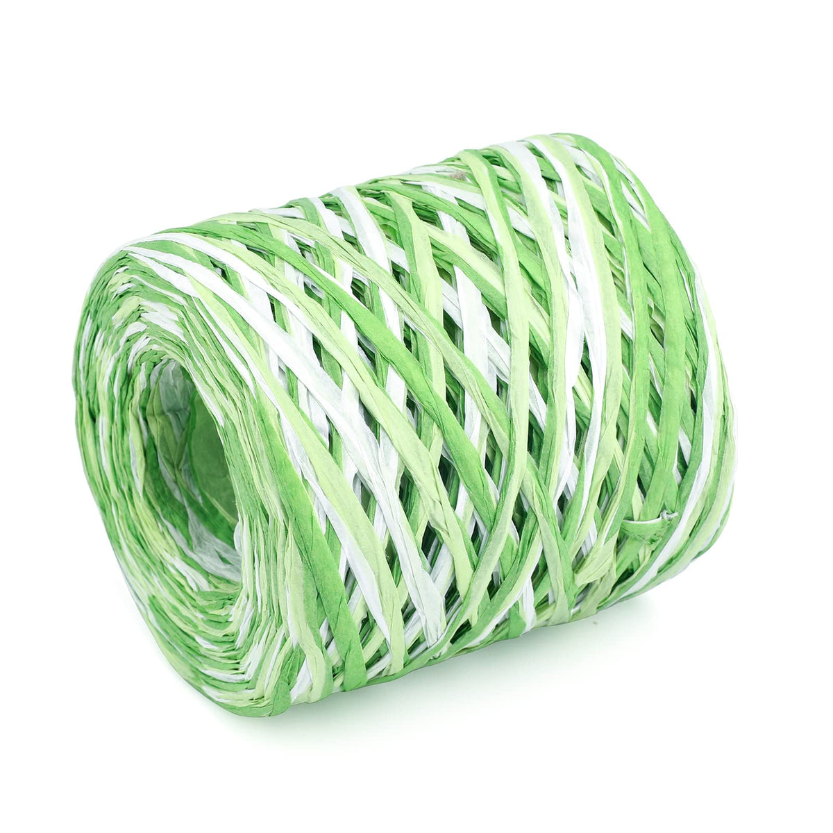 G2PLUS Colored 525 Feet Raffia Ribbon, Sage Green Packing Paper String