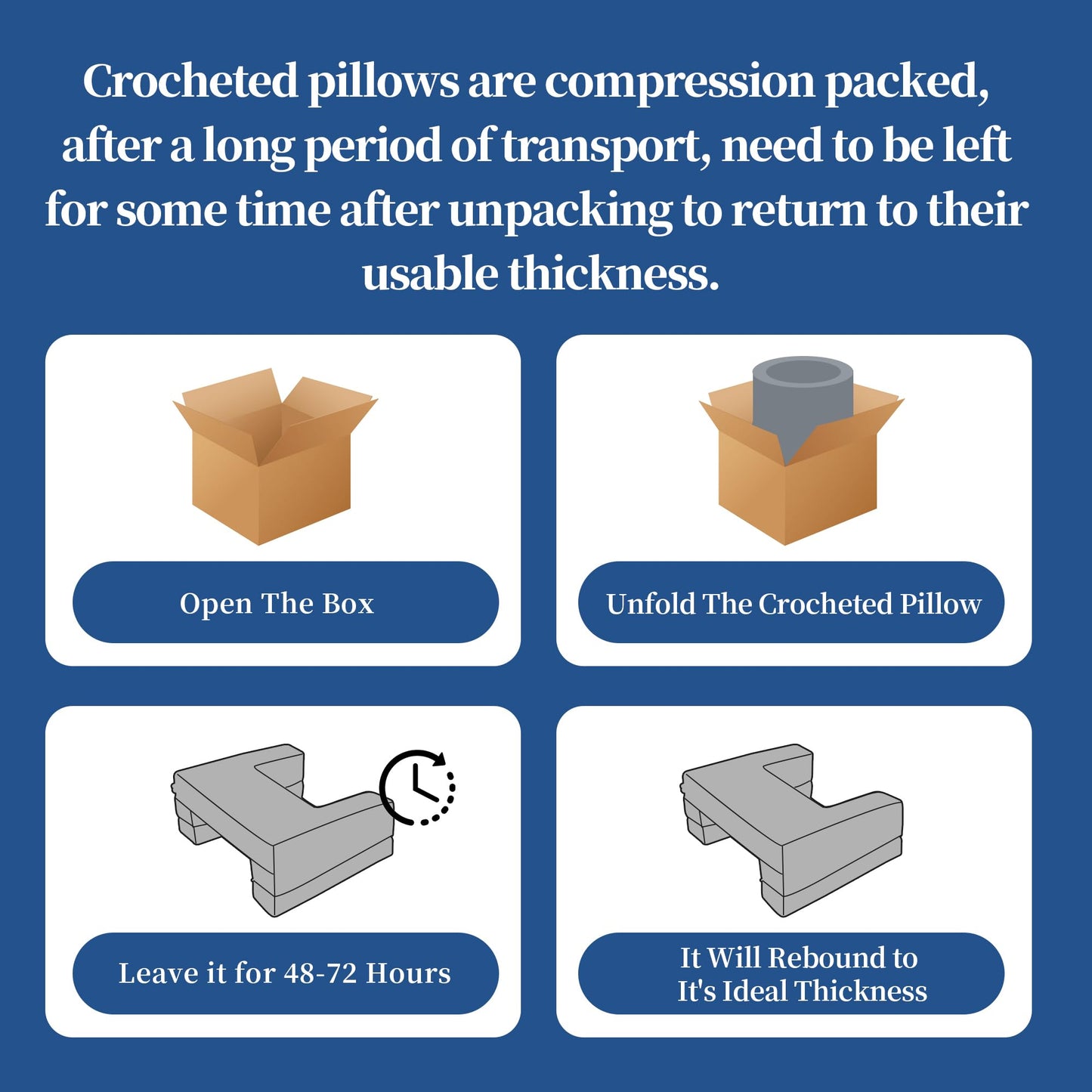Adjustable Foam Crochet Pillow for Lap Support, Soft Velvet Reading & Gaming Pillow with Side Pocket and Elastic Band, Desk Pillow for Sofa, Bed & Floor, 2 Heights for Adjusting, (Grey)