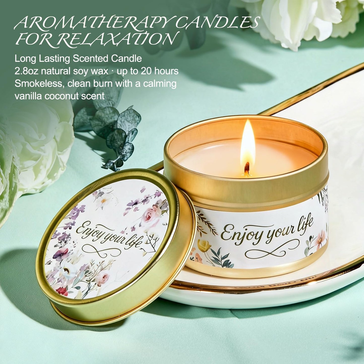 Birthday Gifts for Women Spa Care Package, Mothers Day Gifts for Mom Wife Grandma, Get Well Soon Gift Baskets Thinking of You Sympathy Gift Box for Her Wife Girlfriend Sister Grandma