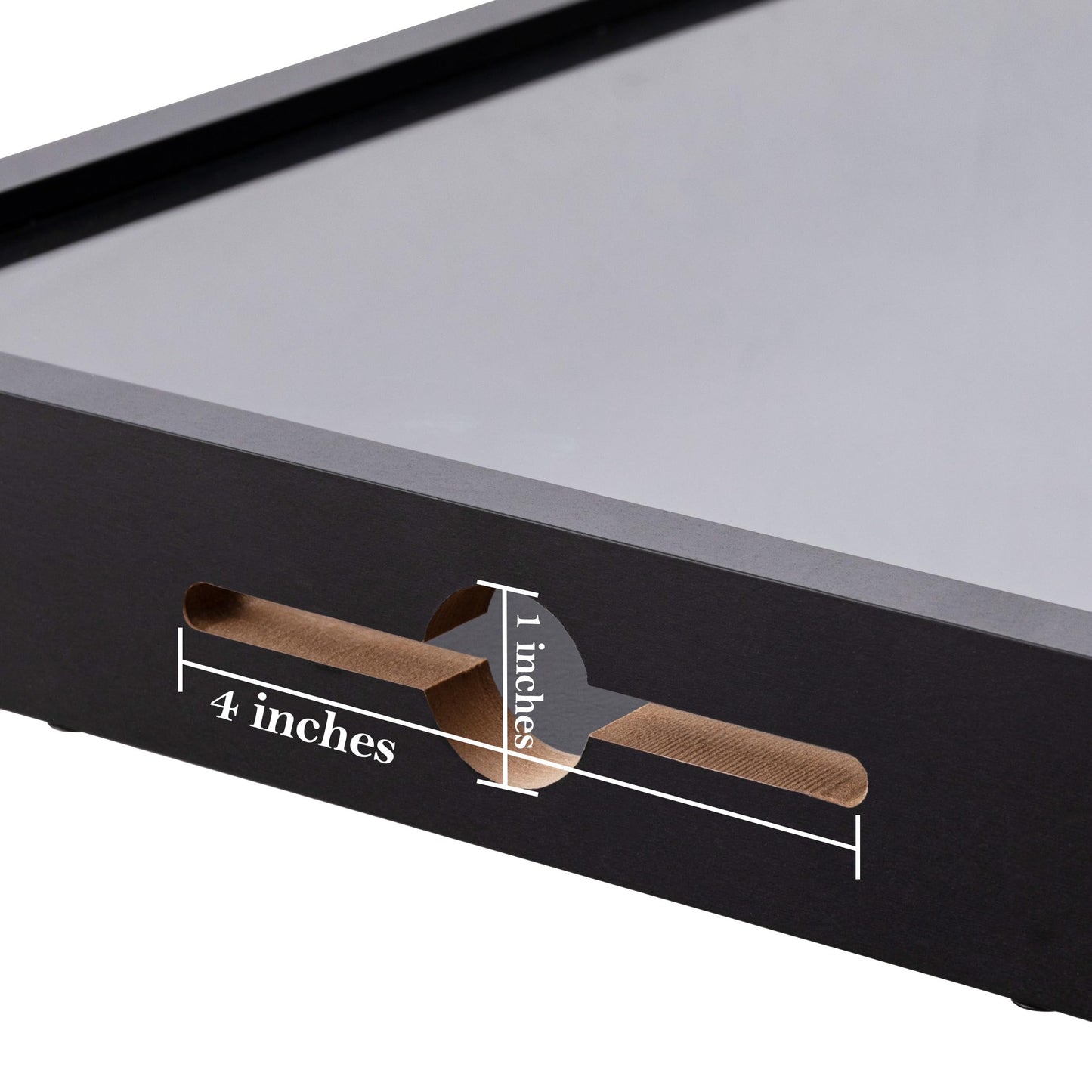 8x10 Inch Shadow Box with Real Glass Cover and Top Slot, Display Case Frame for Tickets, Flower, Pictures, Black