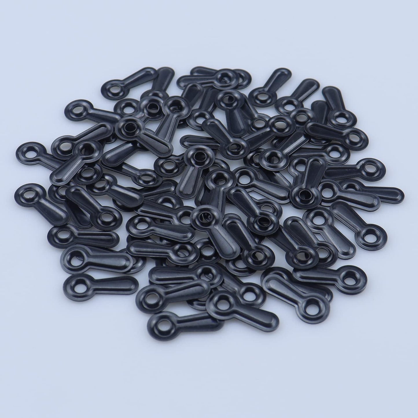 Picture Frame Turn Button Fasteners Set - 100 Pieces Picture Frame Hardware Backing Clips Photo Frame Hardware Clips with 100 Pieces Screws for Craft, Hanging Pictures, Photos