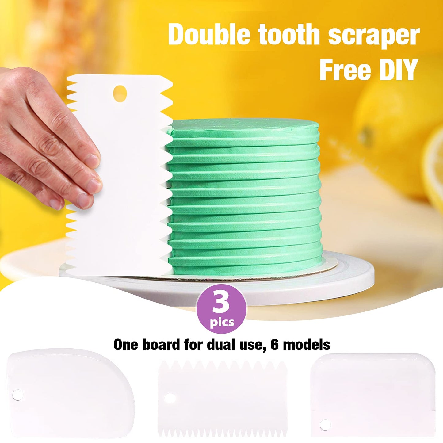 36Pcs Rose Gold Clay Extruder Gun Fondant Sugar Paste Extruder Clay Cake Sculpture Gun, Ball Stylus Dotting Tool with Plastic Scraper, Cake Decorating Supplies Modeling Tool