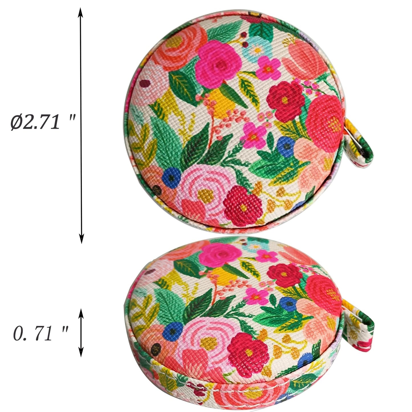 Tape Measure for Body Measuring Fabric Sewing Tailor Ruler Flexible Soft Pocket Small Mini Body Measurement Cloth Measuring Tape 60 Inch Premium Leather Retractable Tape Measure