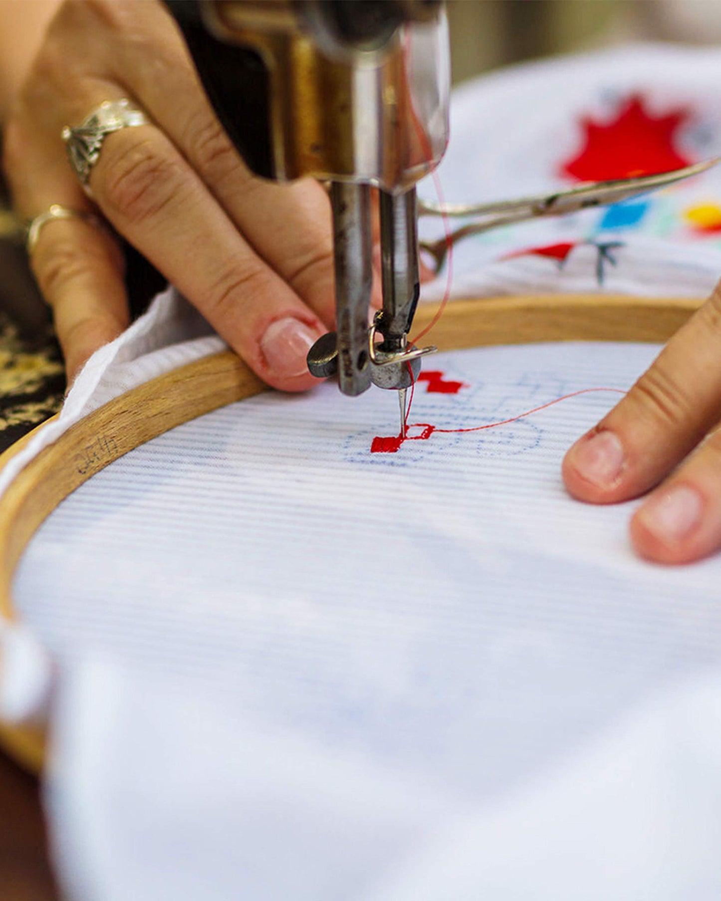 Pllieay 2 Pieces 14 Count Big Size White Aida Cross Stitch Fabric, Classic Reserve Aida Cloth, 19.6 x 21.6 Inch