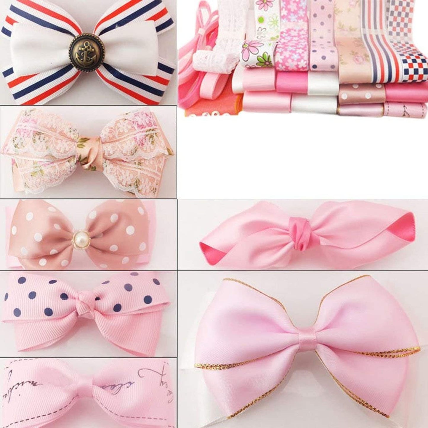 Craft 1 1/2 Inch (40mm) 20Yards Single Face Solid Satin Polyester Ribbon 20 Colors Assorted Bulk Lots Mix (1 1/2", Mix)