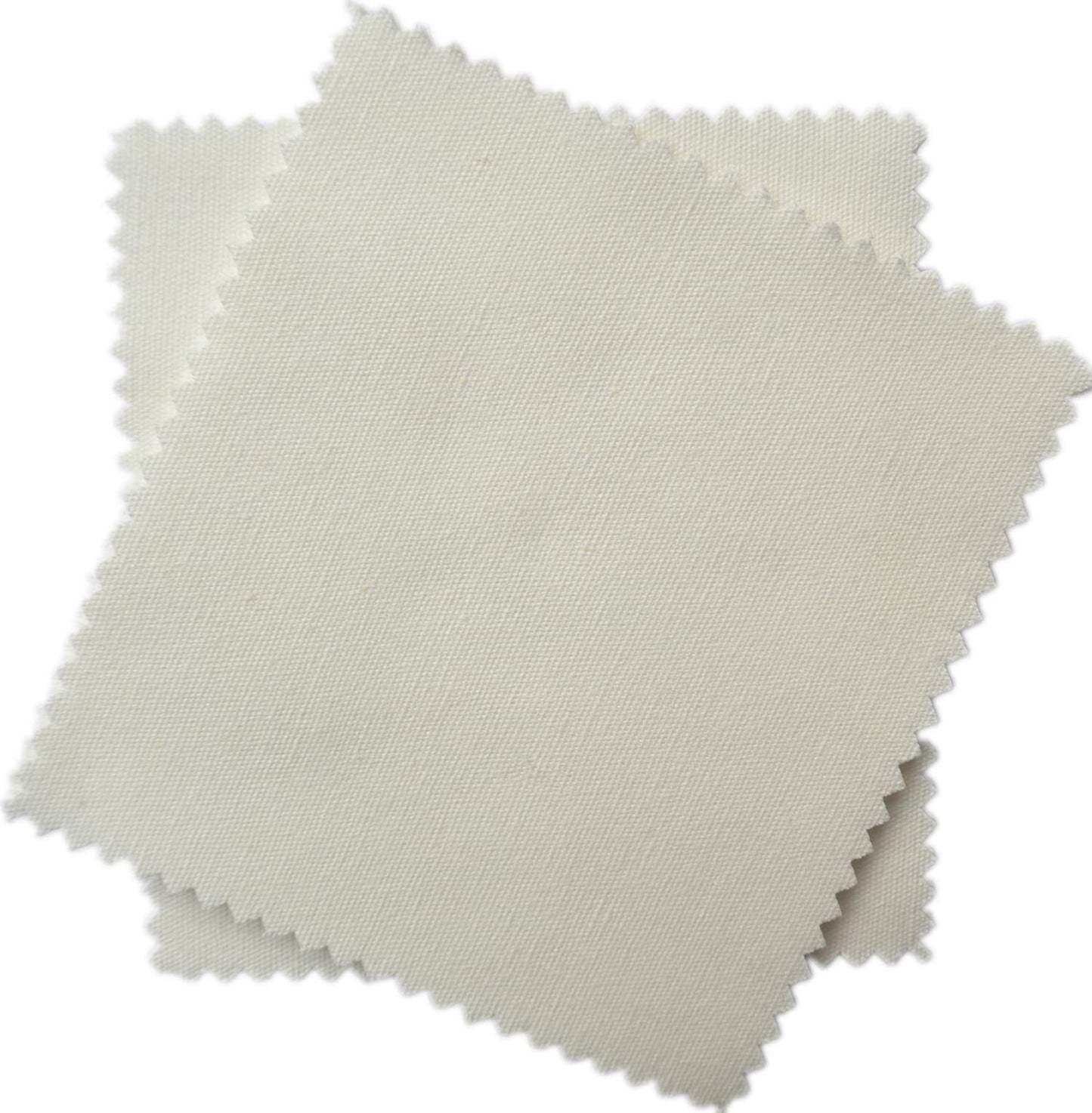 Embroidery Fabric Squares Cotton, 10 Squares of 10 x 10-inch, Cream