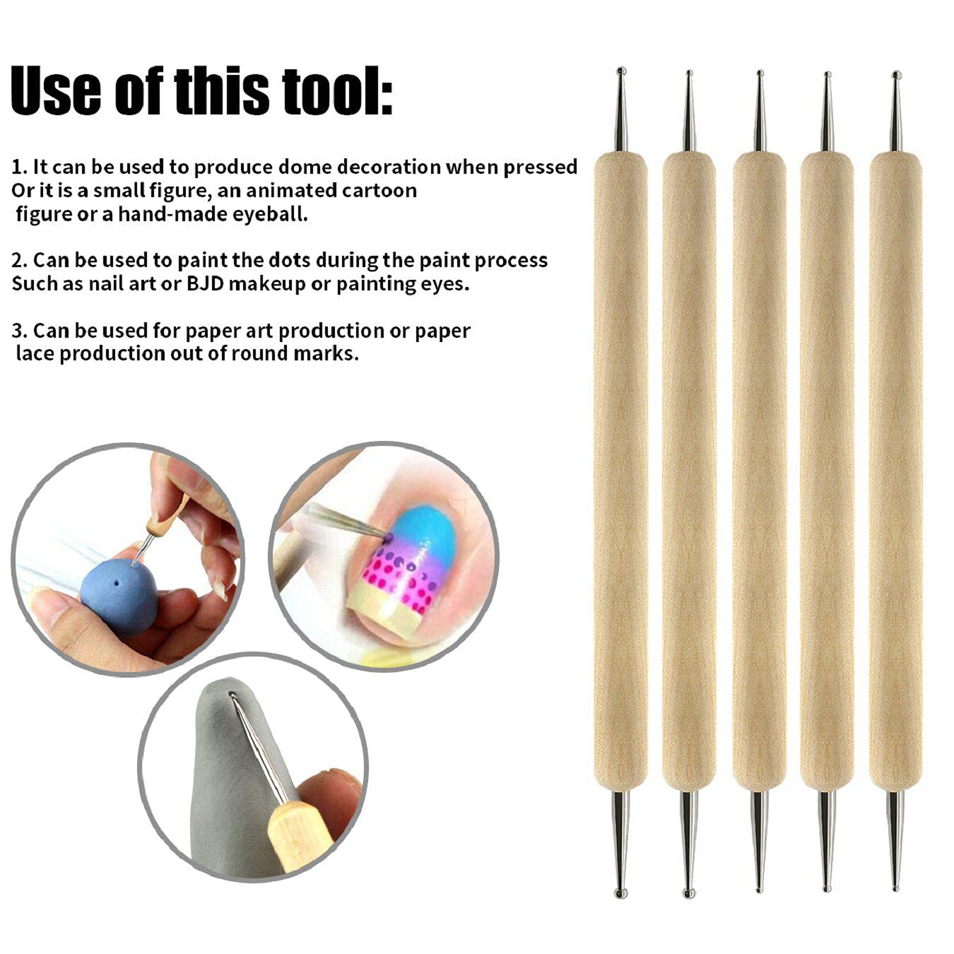 Pottery Sculpting Tools 32PCS Ceramic Clay Carving Tools Set for Beginners Expert Art Crafts Kid's After School Pottery Classes Club Children Students