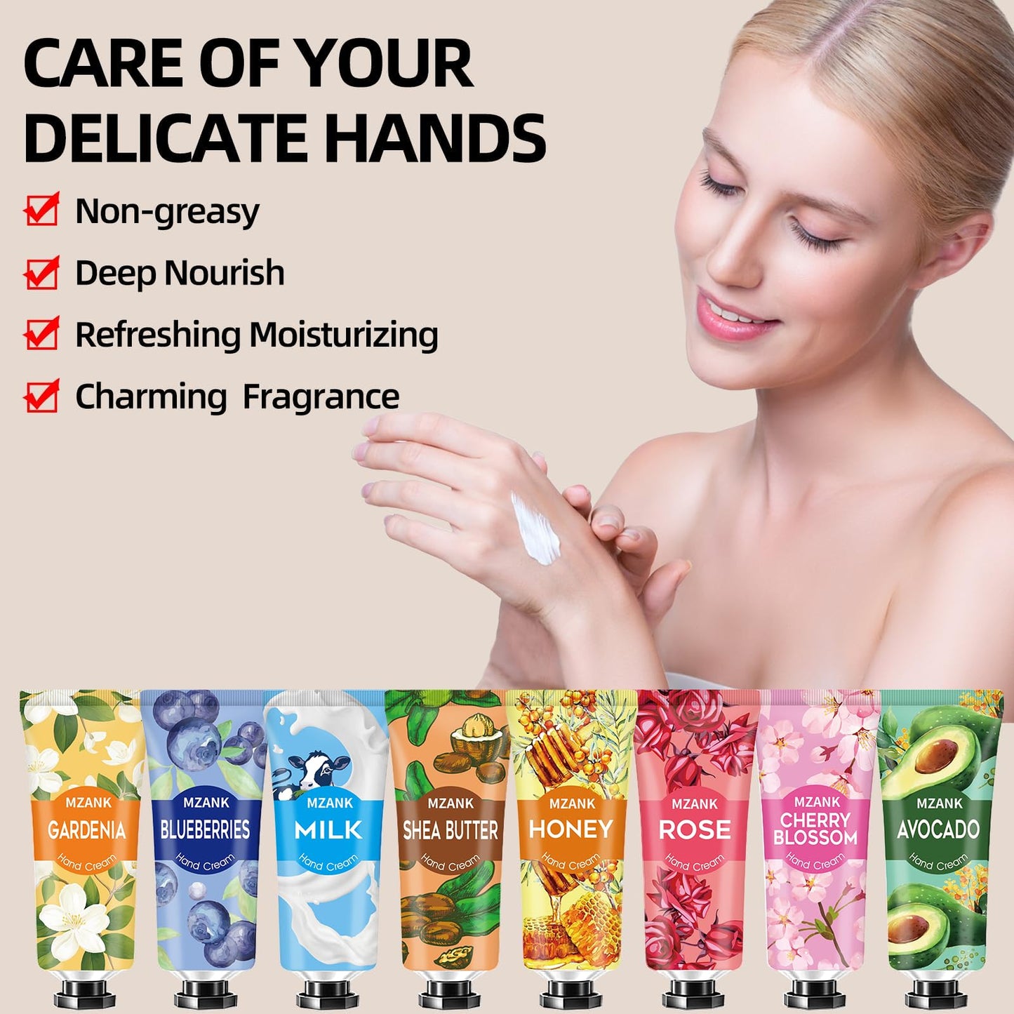 14 Pack Hand Cream for Dry Cracked Hands,Valentines Day Gifts for Her Women Teengirls,Galentines Day Gifts,Bridesmaid Gifts,Nurse Appreciation Gifts,Teacher Appreciation Gifts,Hand Lotion Travel Size