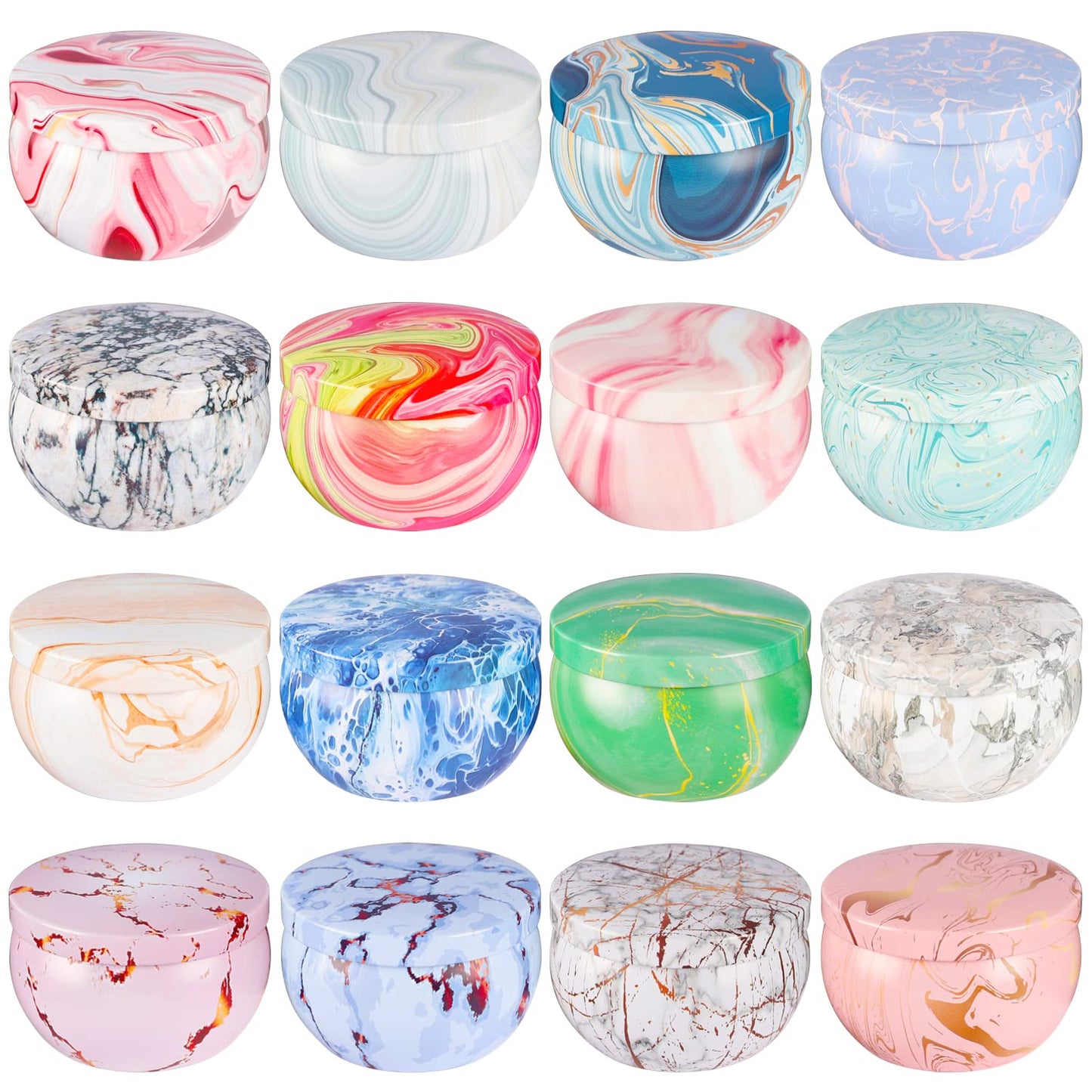 16 Packs Fragrance / Aromatherapy Candle Gift Set For Mom | Woman , 2.5oz, For Home Scented Bath Yoga, Natural Soy Wax, Mothers Day, Birthday, Valentine's Day