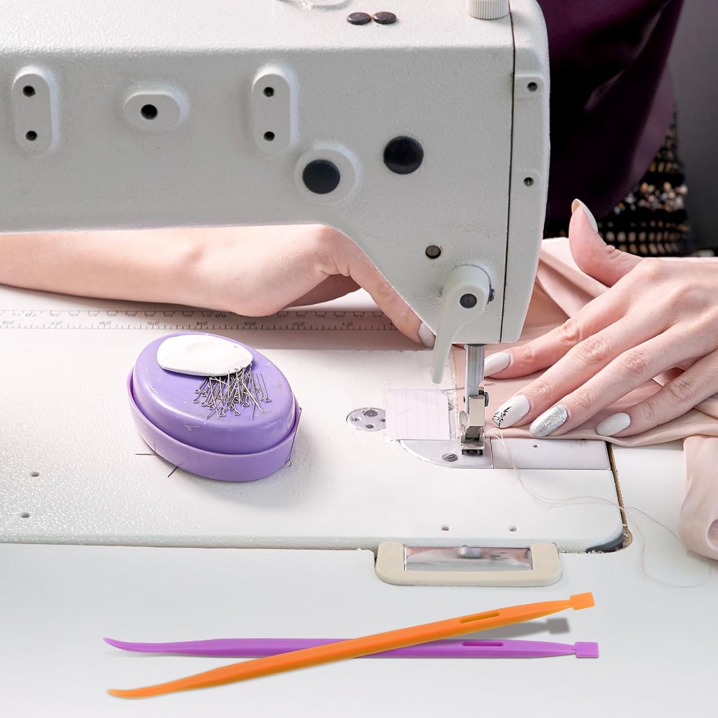 That Purple Thang Sewing Tools 5Pcs for Sewing Craft Projects Use Thread Rubber Band Tools