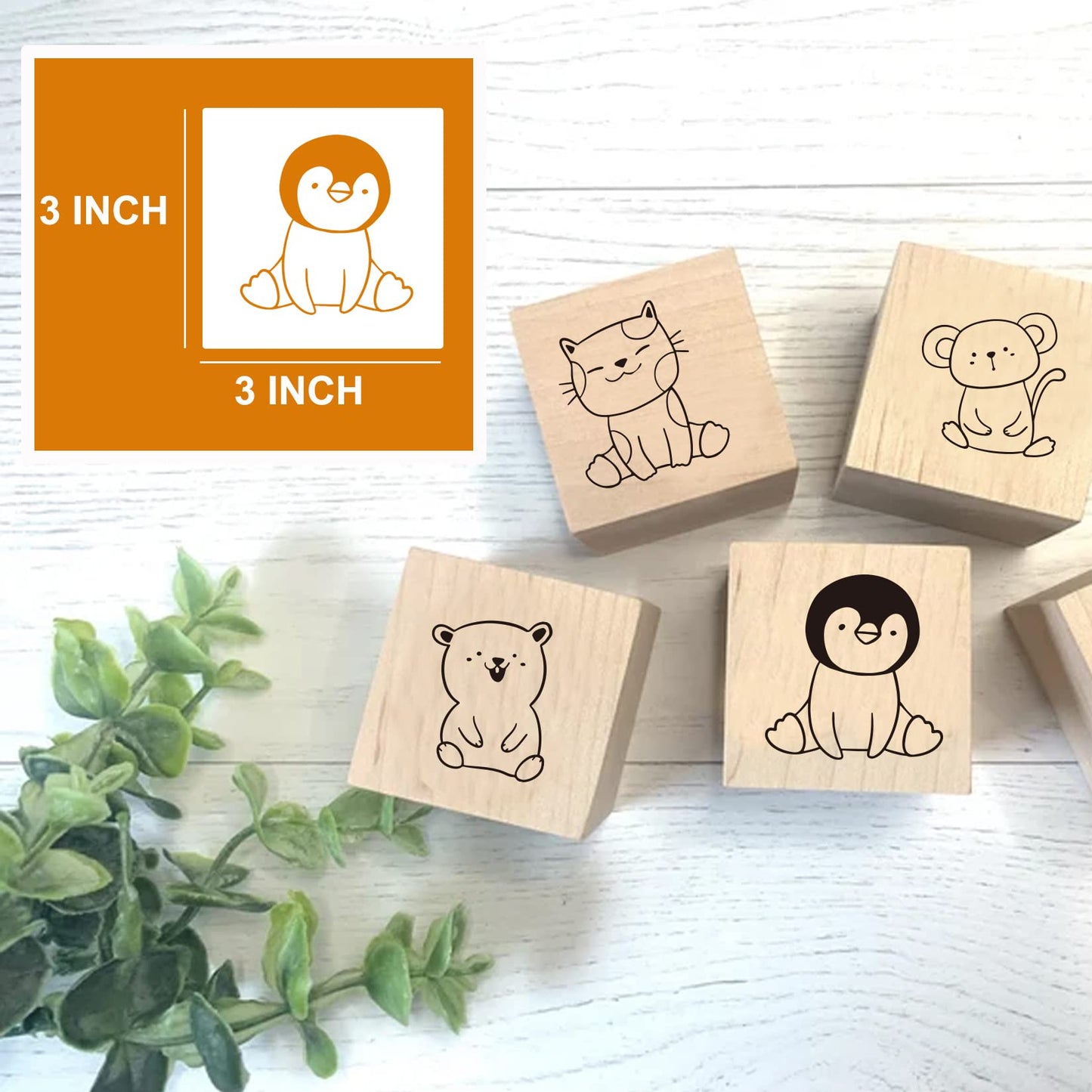 Small Stencils for Painting on Wood Reusable, 3 Inch Reusable Stencil for Craft Ornament Paint Template Stencils for Wall Card Rock Wood Signs Coasters Canvas Home Decor (Cute Animal)