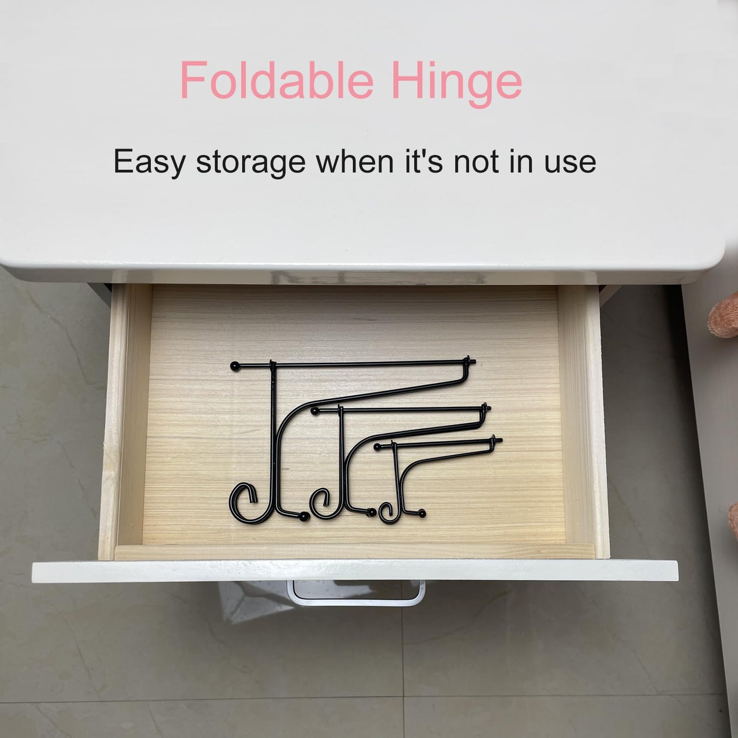 6PCS 3 Size Black Iron Plate Stands for Display 4 6 8 Inch, Decorative Metal Plate Holders for Displaying, Mini Easel Stand, Frame, Book, Card, Plaque, Bowl, Picture Stands for Display