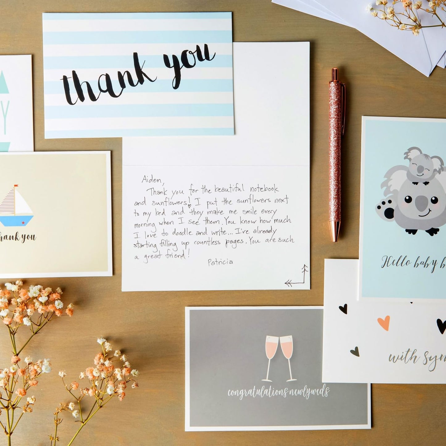 Best Paper Greetings 48 pack All Occasion Greeting Cards Box Set with Envelopes for Birthday, Wedding, Graduation, Congrats, Thank You, 48 Assorted Designs, Blank Inside (4x6 In)