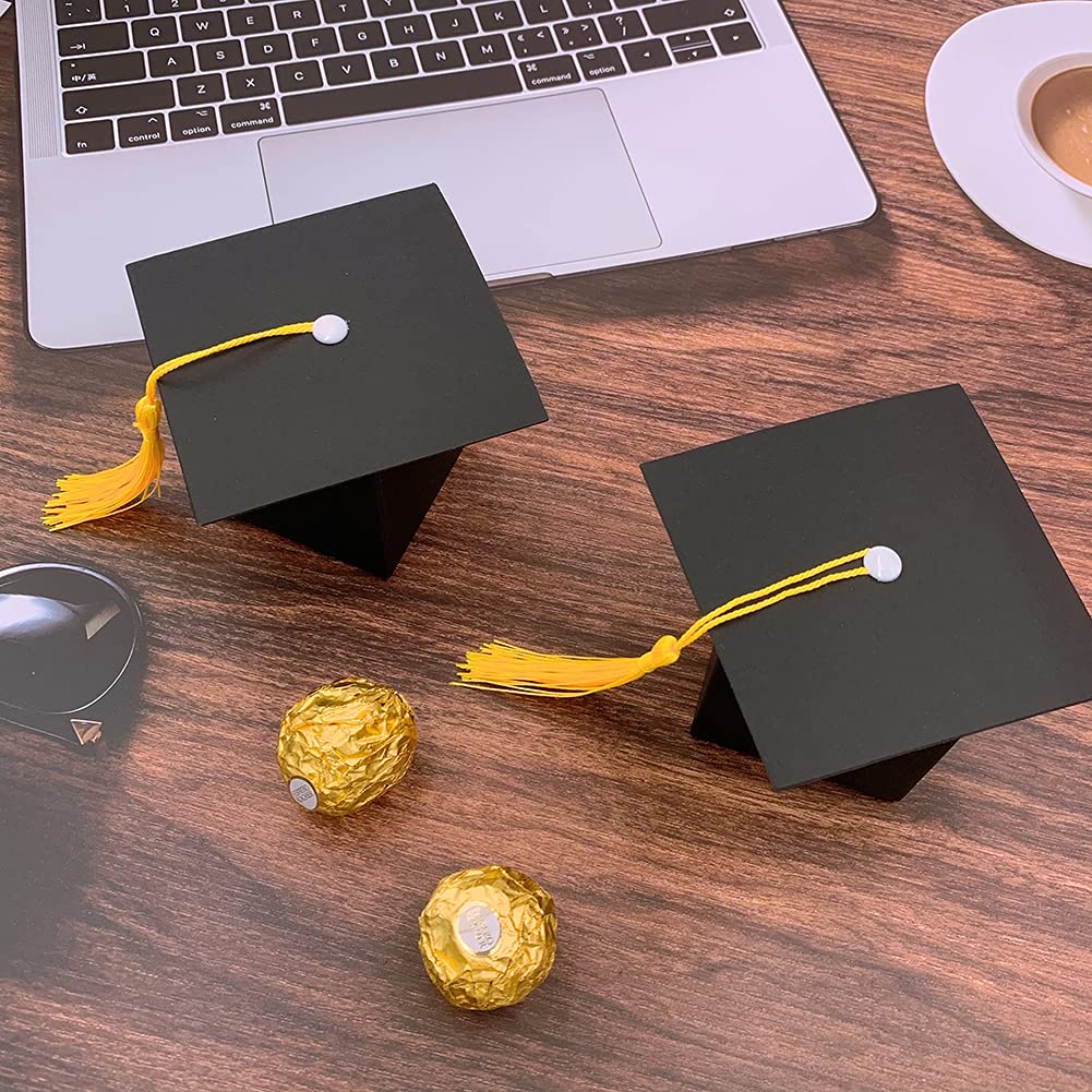 Suponey 30 Pcs Graduation Gift Boxes Candy Boxes for Graduation Keepsake Party Decorations