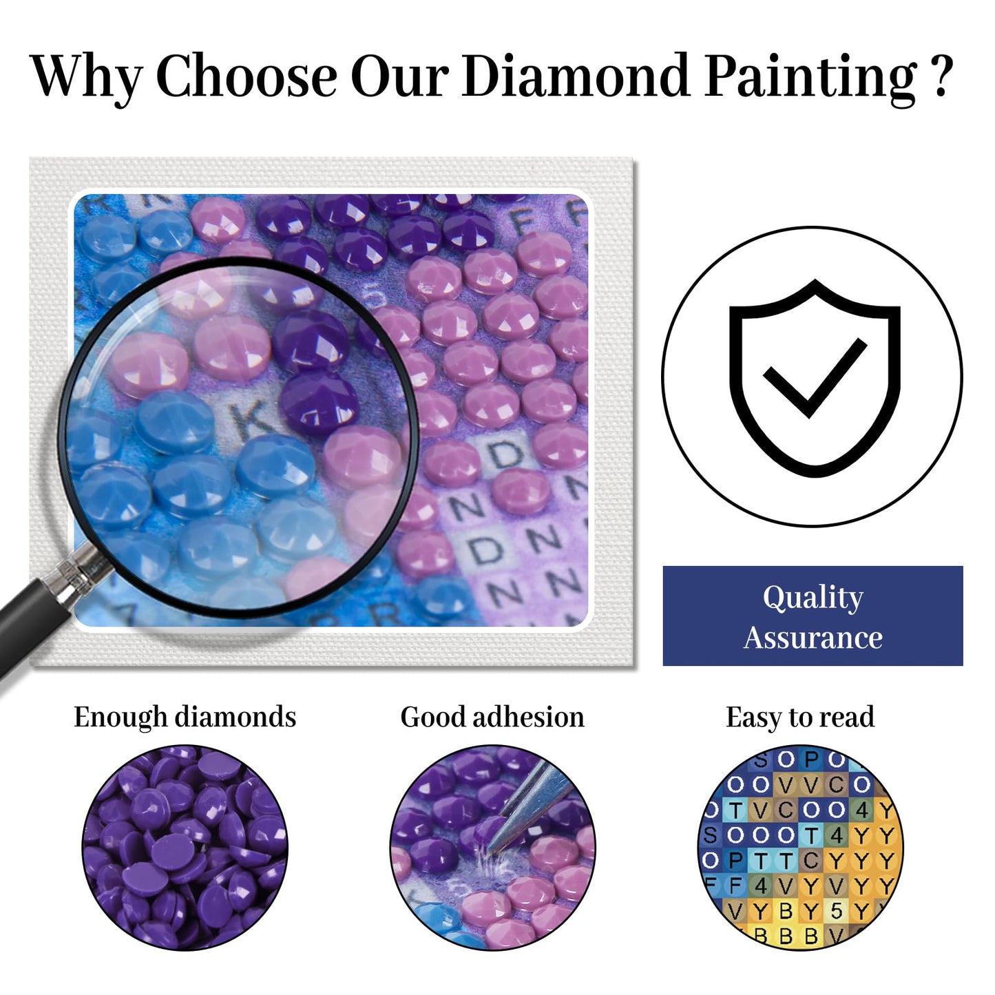 Cow Diamond Art Kits for Adults, Highland Cow Diamond Painting Kits for Adults Beginners, DIY 5D Diamond Painting with Round Gem Art Kits for Gift Home Wall Decor 12x16 Inch