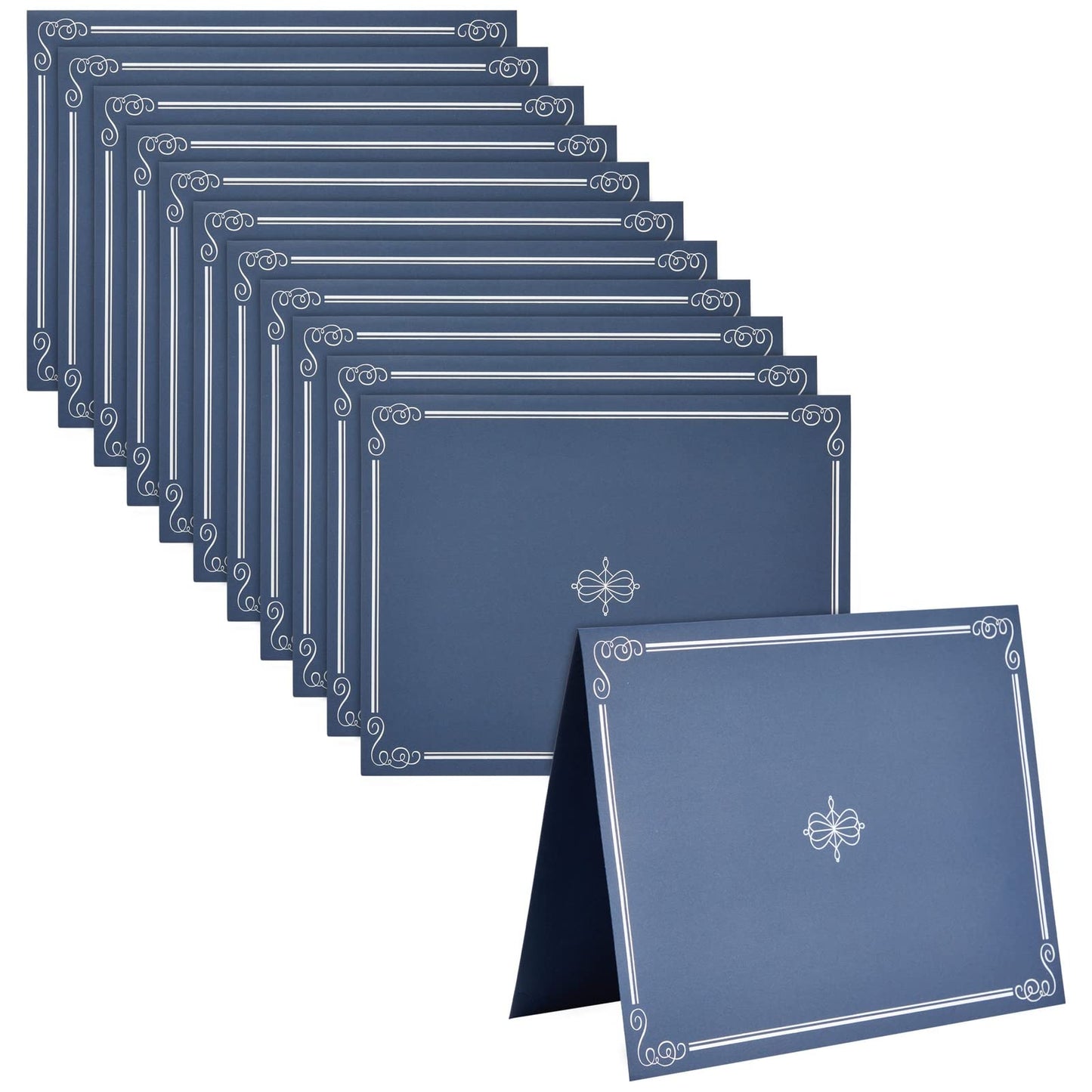 Best Paper Greetings - Bulk Certificate Holders for Graduation, Diploma, Employee Appreciation, Certifications (fits 8.5 x 11) - Pack of 12