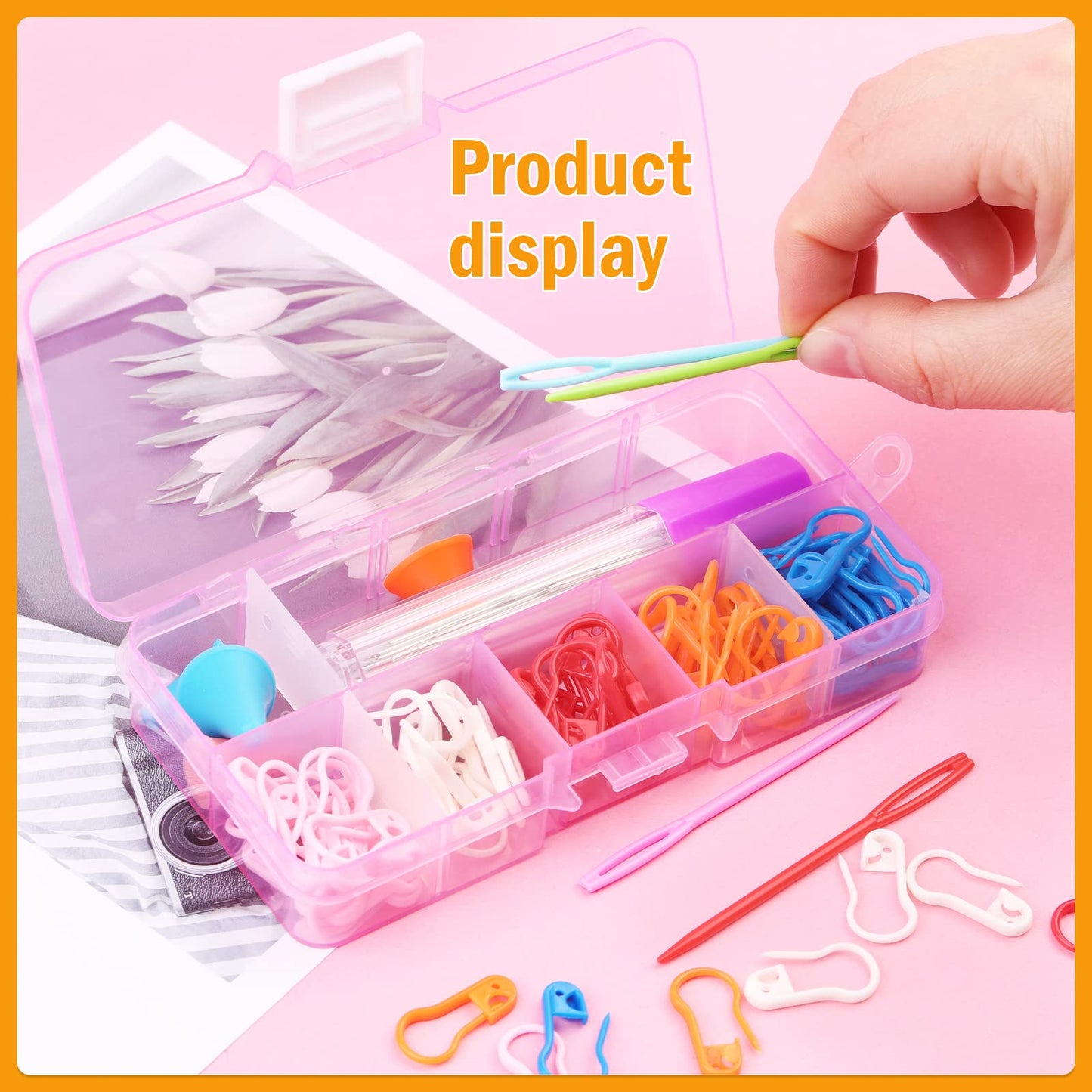 Kollase Stitch Markers, Crochet Markers, Stitch Markers for Crocheting, Crochet Accessories, Stitch Markers for Knitting and Crocheting, Crochet Accessories and Supplies