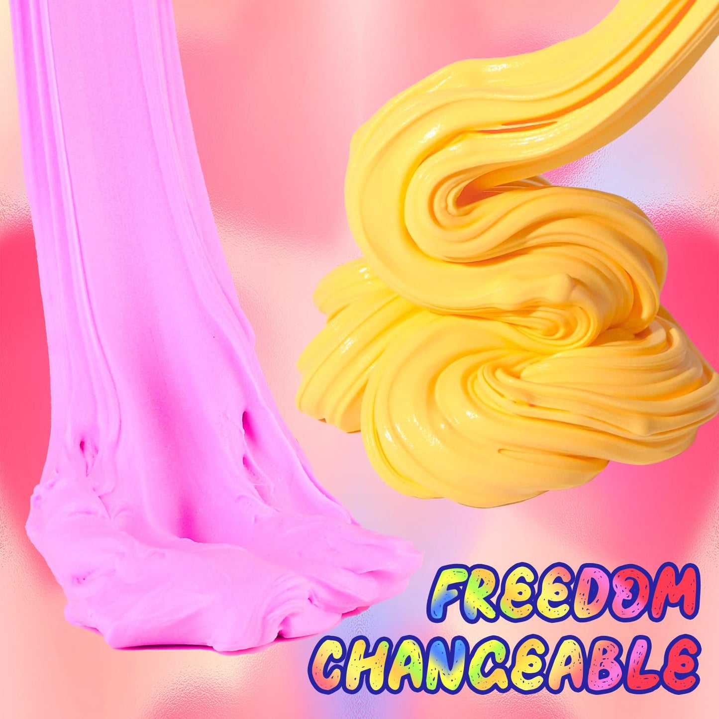 THGIEOHT Butter Slime Kit 11 Pack Party Favors for Kids, Colorful Stress Relief Toy for Girls Boys, Easter Filling Stuffers, Christmas Stocking Stuffers