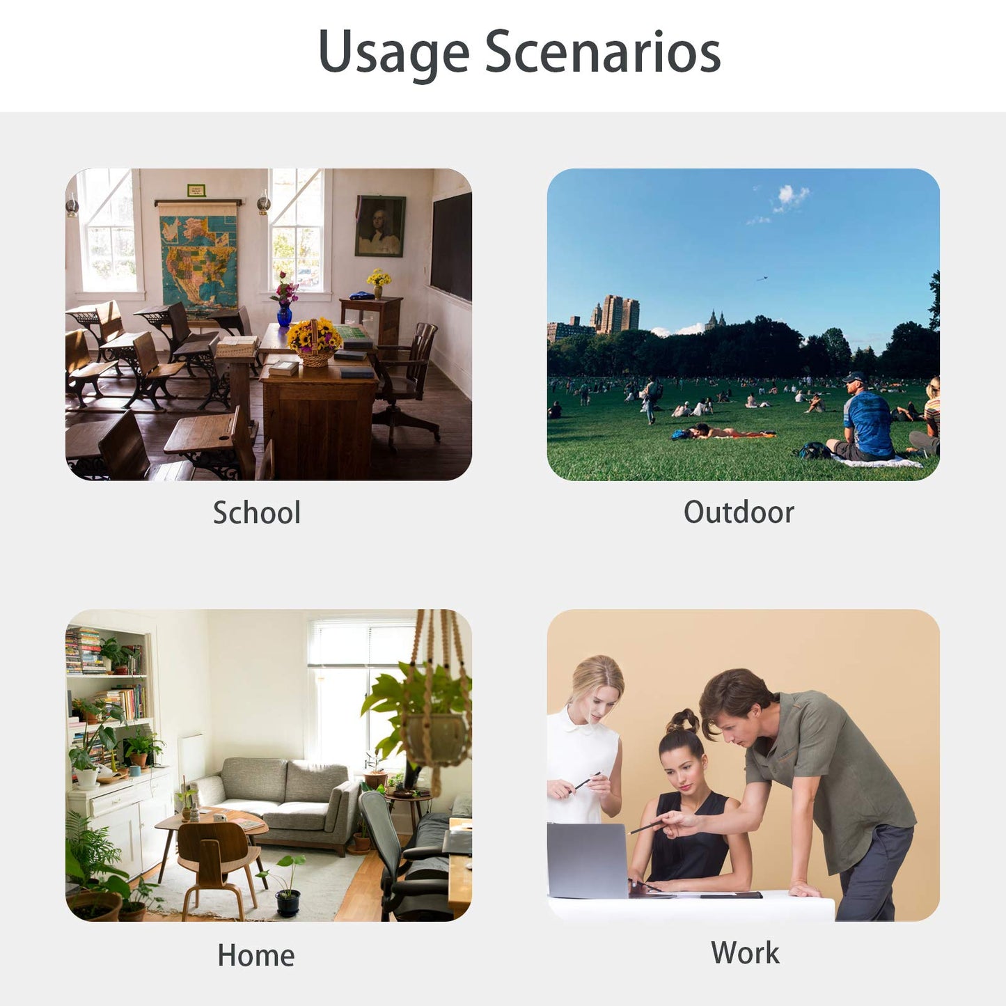 Cupohus Art Organizer Craft Storage Tote Bag with Pockets and Hadles, Oxford Fabric Carrying Caddy for Teacher, Officer, Artist, Students, Traveler, and more – Purple