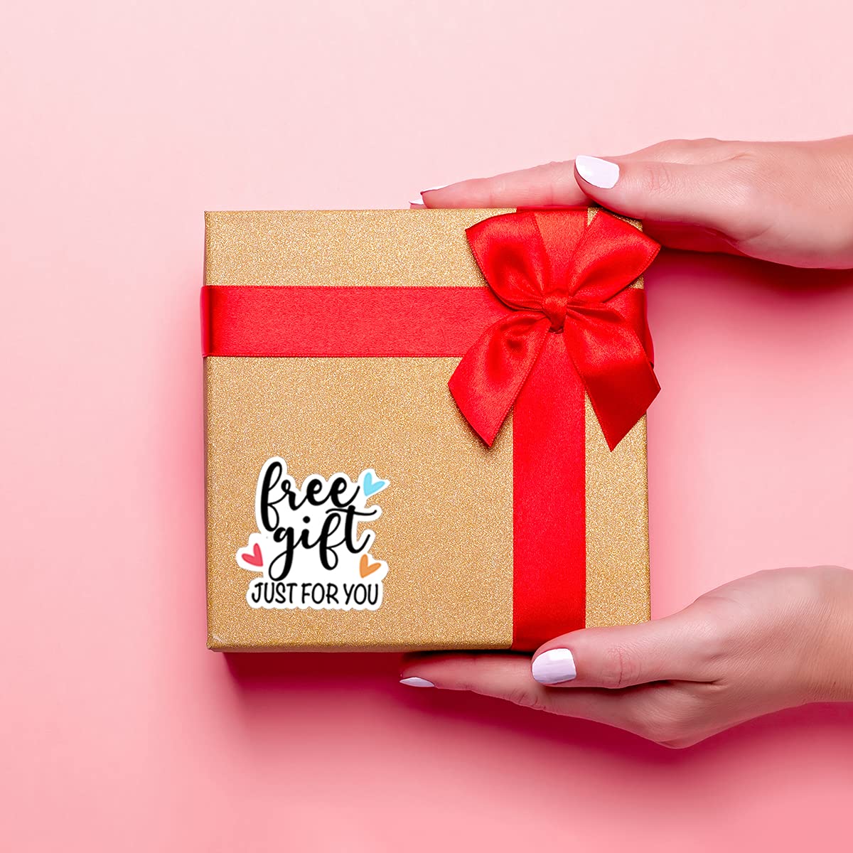 Littlefa Cute Just for You Stickers,Small Business Stickers,Boutique Stuff Sticker,Thank You Stickers,Sample Mail Stickers,Gift Bags Packaging Sticker 500 PCS