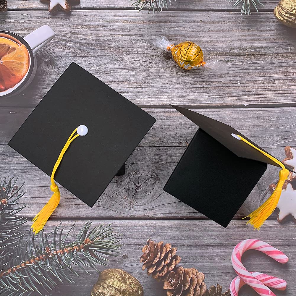 Suponey 30 Pcs Graduation Gift Boxes Candy Boxes for Graduation Keepsake Party Decorations