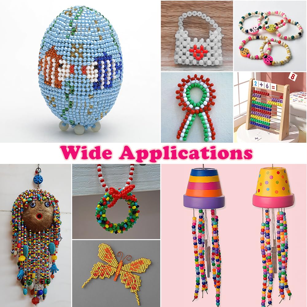 QPIXVB 1100pcs Pony Beads,Craft Beads,Hair Beads,Purple Beads for Bracelets,Christmas Beads,Small Bulk Beads,Beads & Bead Assortments,Bracelet Beads,Kandi Bracelet,Cuentas Para Pulseras