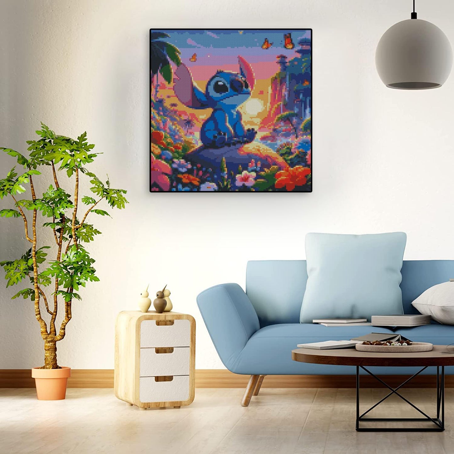 Stamped Cross Stitch Kits - Needlepoint Counted Cross Stitch Kits for Beginner Adults Printed Dimensions Cartoon Pattern Stitch Embroidery Kit Arts and Crafts (11CT Without Frame)