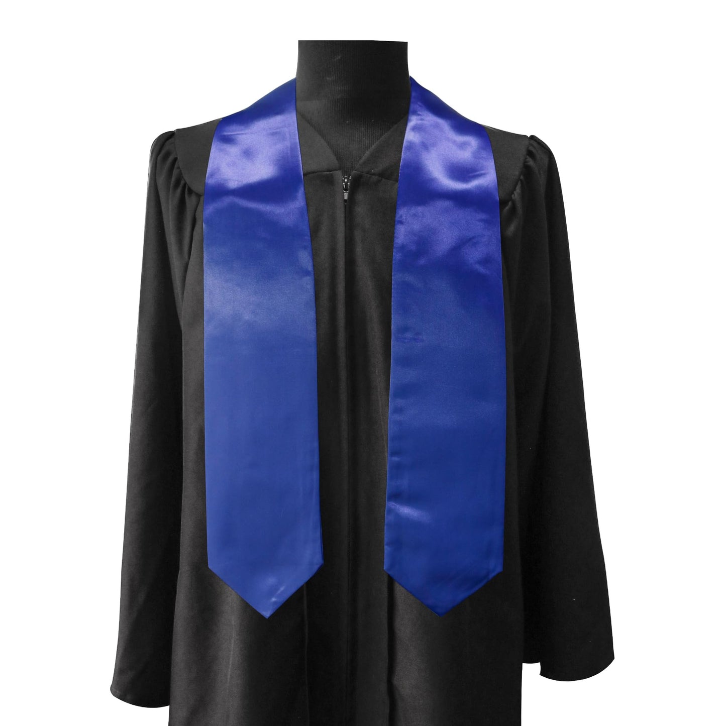 GraduationMall Unisex Adult Plain Graduation Stole 60" Royal