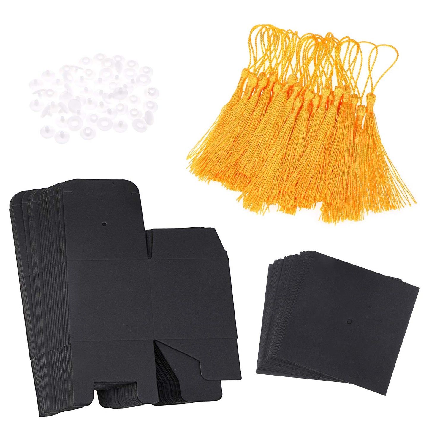 Konsait Graduation Decorations - 30PCS Grad Cap Box DIY Candy Boxes for Grad Party Favors