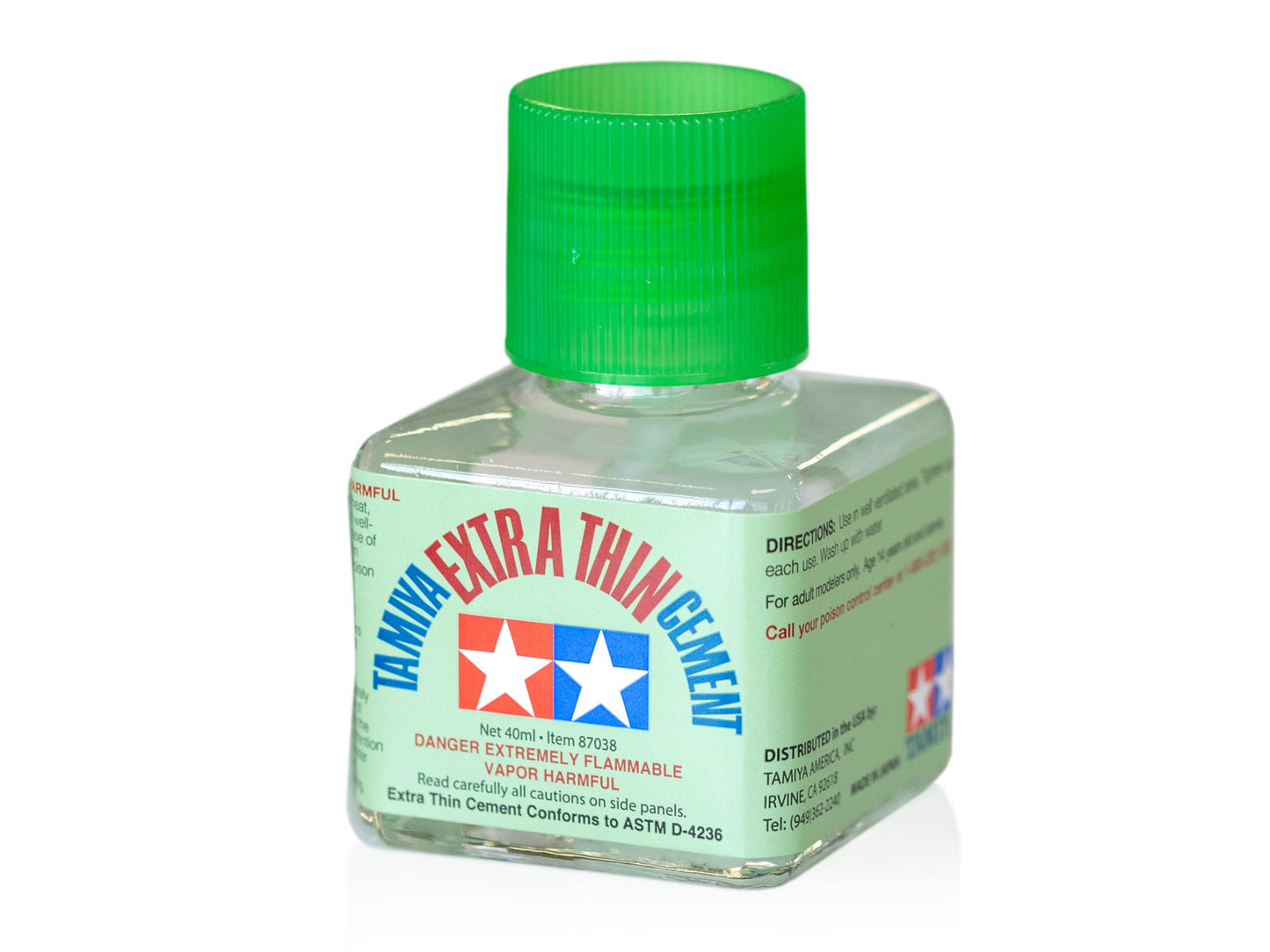 Tamiya 87038 Extra Thin Cement Glue Fine Tip 40ml