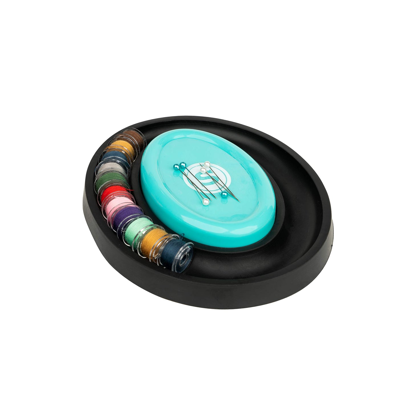 Singer ProSeries 51507 2 in 1 Bobbin Holder with Magnetic Pin Pal, Red, Yellow, Blue, White