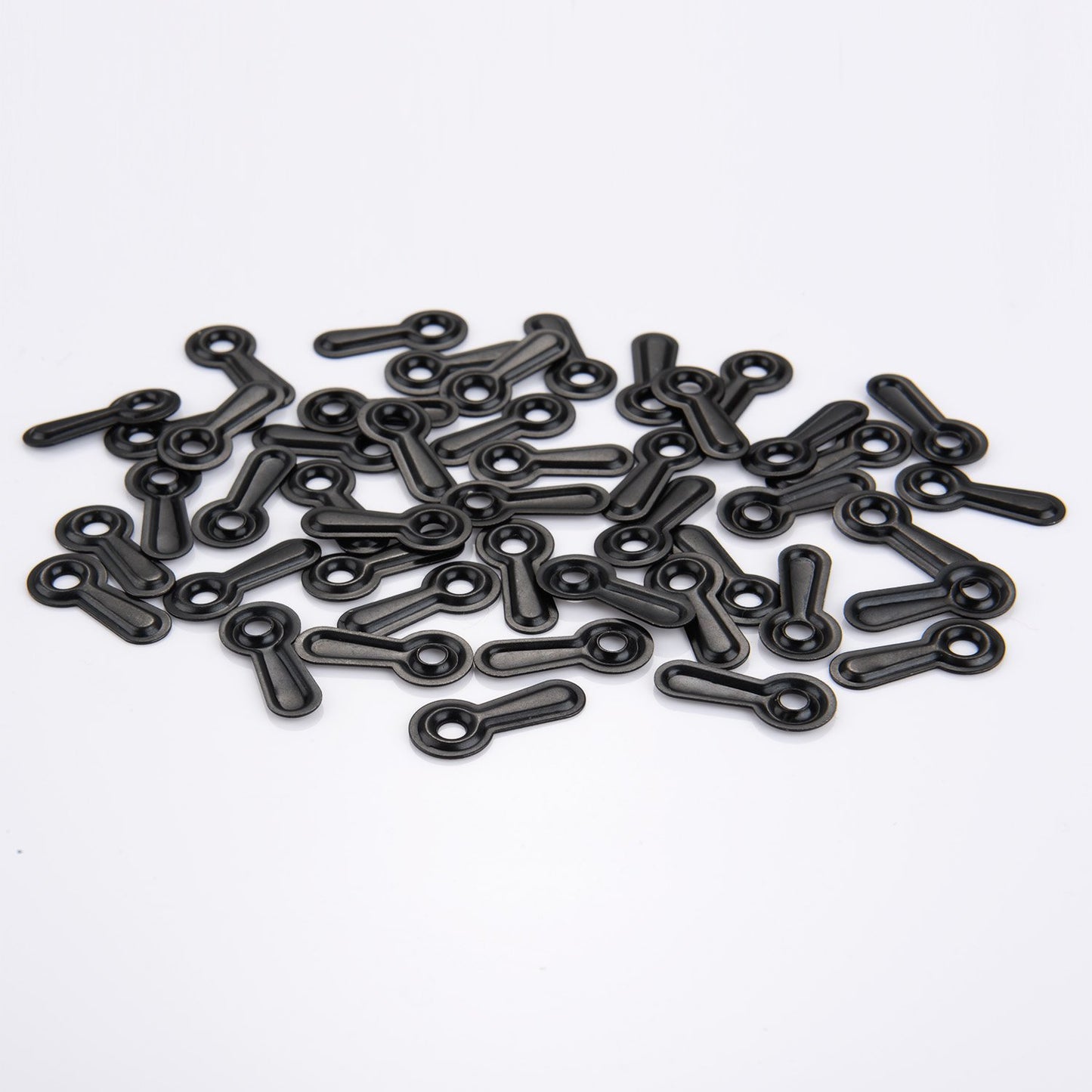 Shappy Picture Frame 100 PC Photo Frame Turn Button Fasteners with 100 Pieces Screws Picture Hardware Backing Clips Framing Parts for Hanging Posters Drawing Crafts, Black