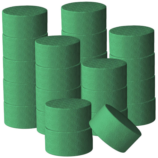 12 Pcs 3 Inch Flower Foam Block Round DIY Flower Arrangement Kit Wet Flower Foam for Artificial Flowers, Wedding Aisle Flowers, Party Decoration