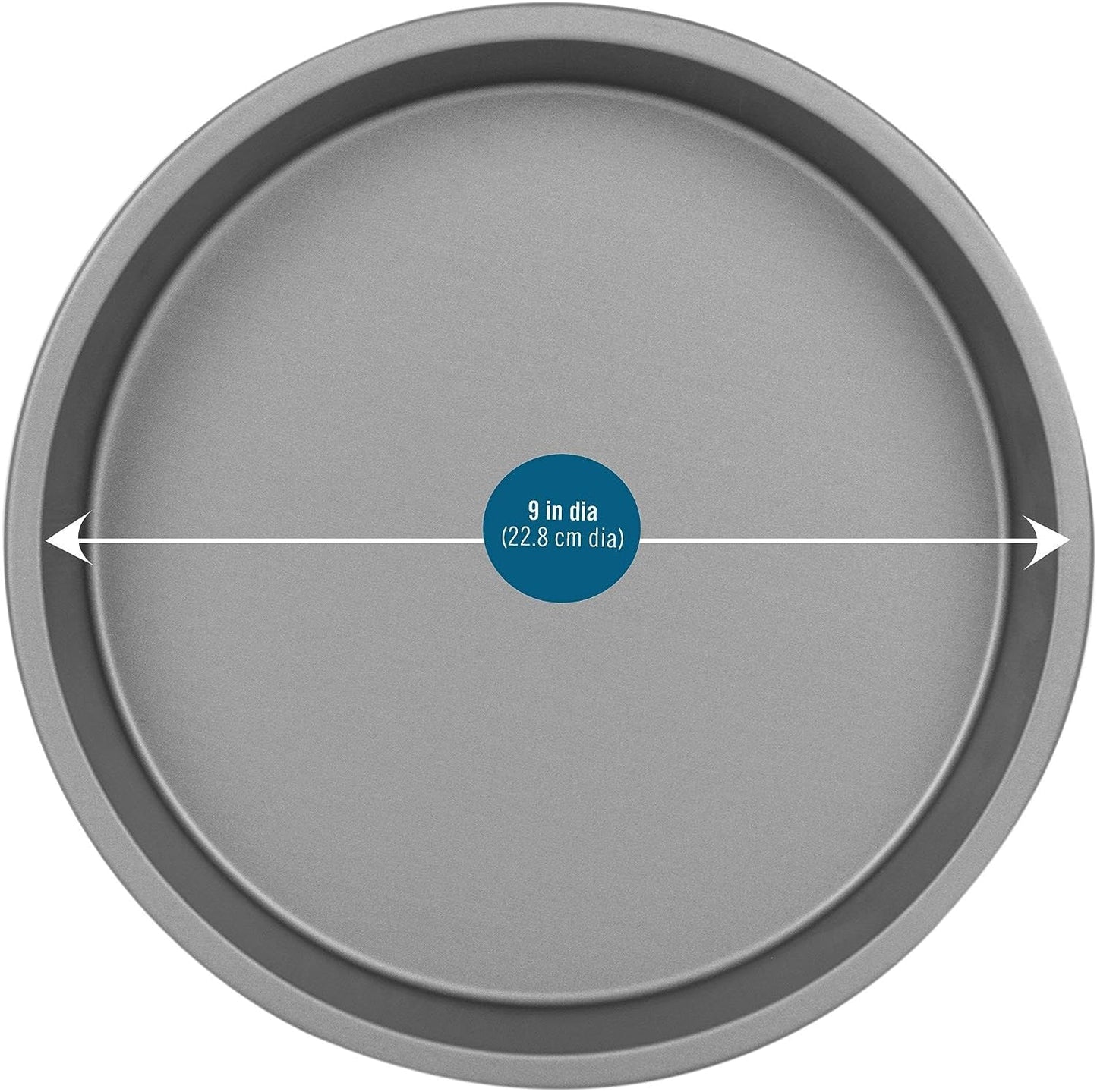 G & S Metal Products Company Baker Eze Nonstick 9-Inch Round Cake Pans, Set of 4