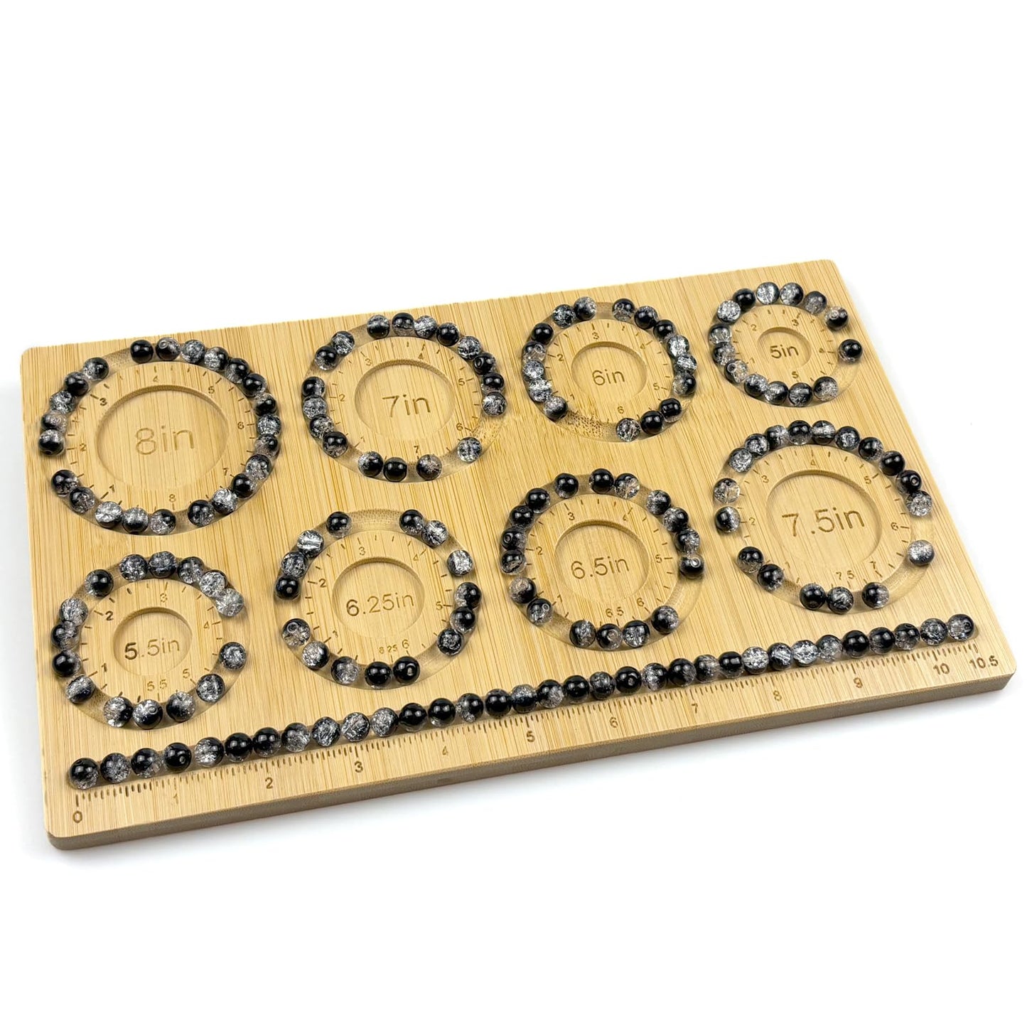 Bead Boards for Jewelry Making, Bamboo Beading Board for Jewelry Bracelet Making, Bracelet Bead Board, Bracelet Bead Board for Bracelet, Jewelry Making Supplies,DIY Bead Tray Bracelet Tray