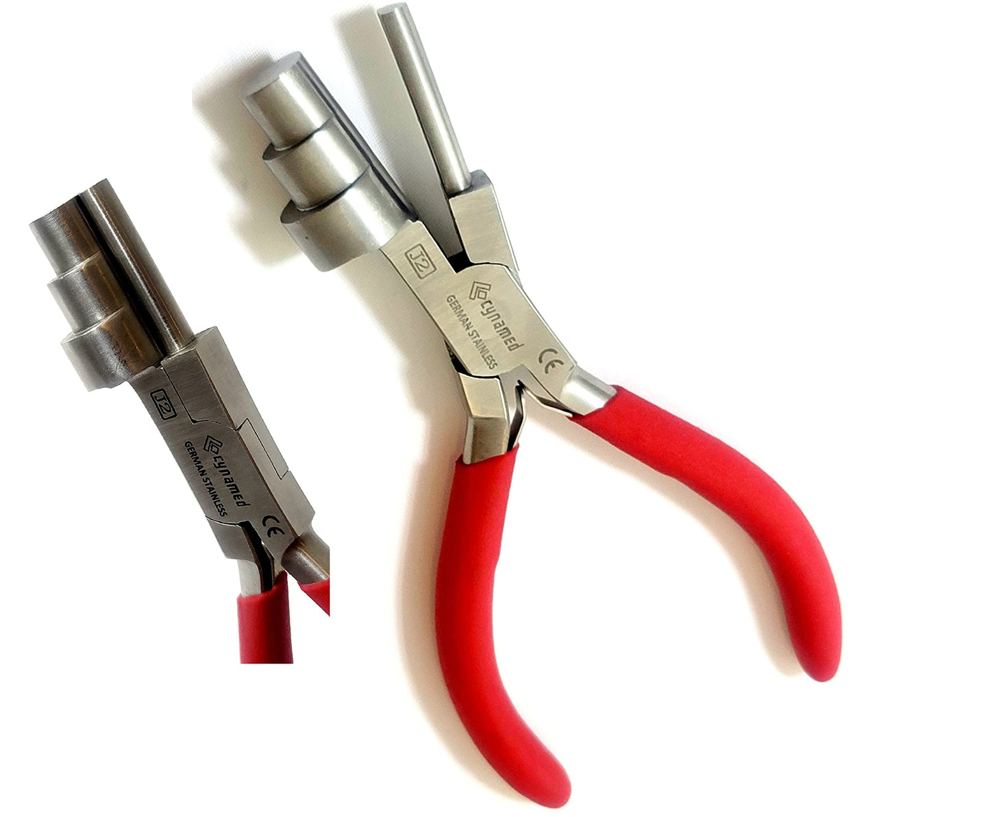 Heavy Duty Bail Making Pliers,6 IN 1 Wire Looping Forming Pliers, BIG SIZE LOOPING PLIERS 13,16 & 20MM,SMALL LOOPING PLIER, 5, 7,10MM Anti Slip comfort grip handle