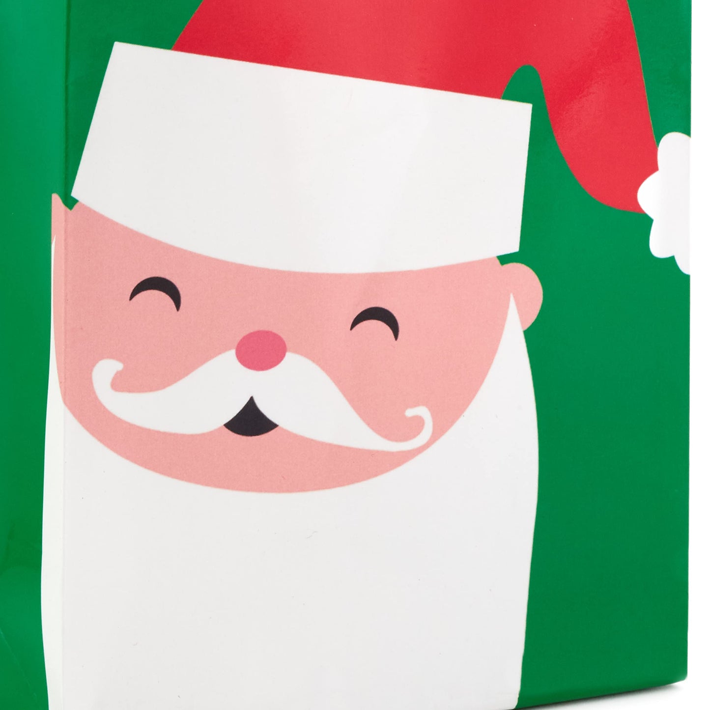 Image Arts 5" Small Christmas Gift Bag Bundle (10 Bags: Santa, Plaid, Stripes, Penguin) for Kids, Coworkers, Gift Cards, Party Favors