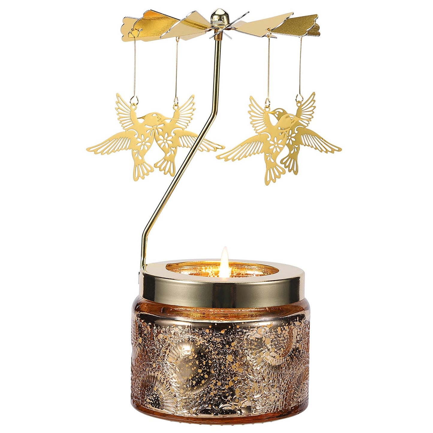 Hummingbird Gifts for Women, Birthday Gifts for Mom Daughter Sister Wife, Unique Easter Gift for Friend Women, Rotatable Scented Candles Gift for Mothers Day Anniversary Christmas