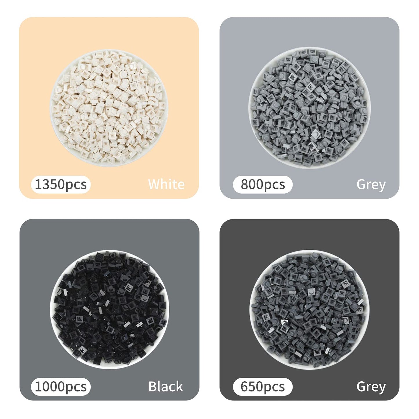 Personalized Mosaic Portrait Custom Building Kit Bricks Art Set Customized Your Own Photo Picture Unique Gift (Large/15.7"x15.7")