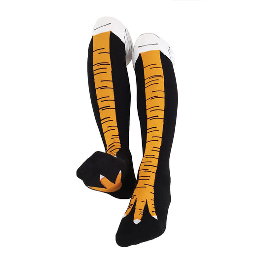 White Elephant Gifts for Adults Chicken Leg Socks Funny Novelty turkey Socks thanksgiving Christmas stuffers Gag Gifts Chicken Feet Sock for Women Man and Kids