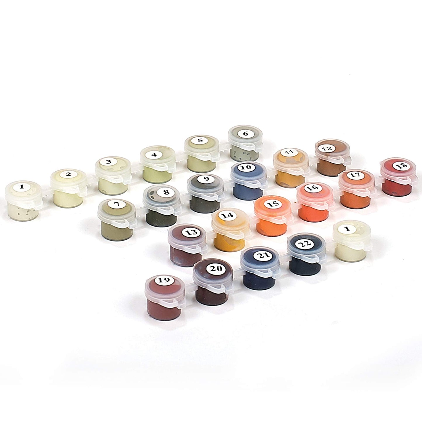 Ledgebay Extra Paint Set for Be Still Paint by Number Kit – Full Set of Acrylic Replacement Paints – Vacuum Sealed for Freshness – Exact Match for Unframed and Framed Kits