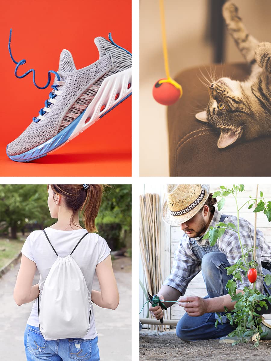 Mandala Crafts 2mm Black Elastic Cord for Jewelry Making - 76 Yds Stretchy Cord Round Elastic Strings for Bracelets Making String - Stretchy String for Crafts Beading