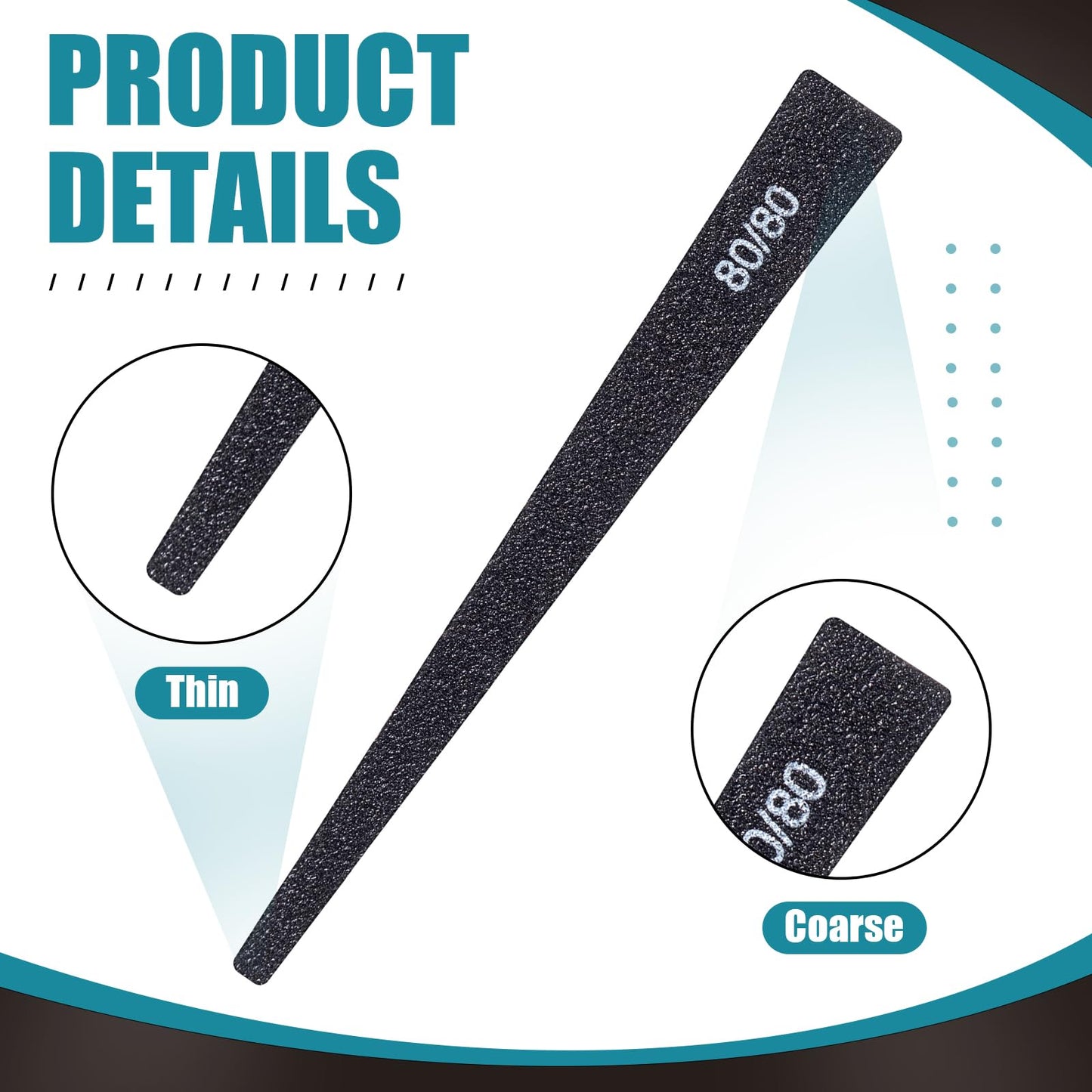 20 Pcs Sanding Sticks for Plastic Models Polishing Sticks Assorted Metal and Wood Sanding Tools Accessory for Model Craft Amateur Beginner(Low Grits and High Grits,Groovy Style)