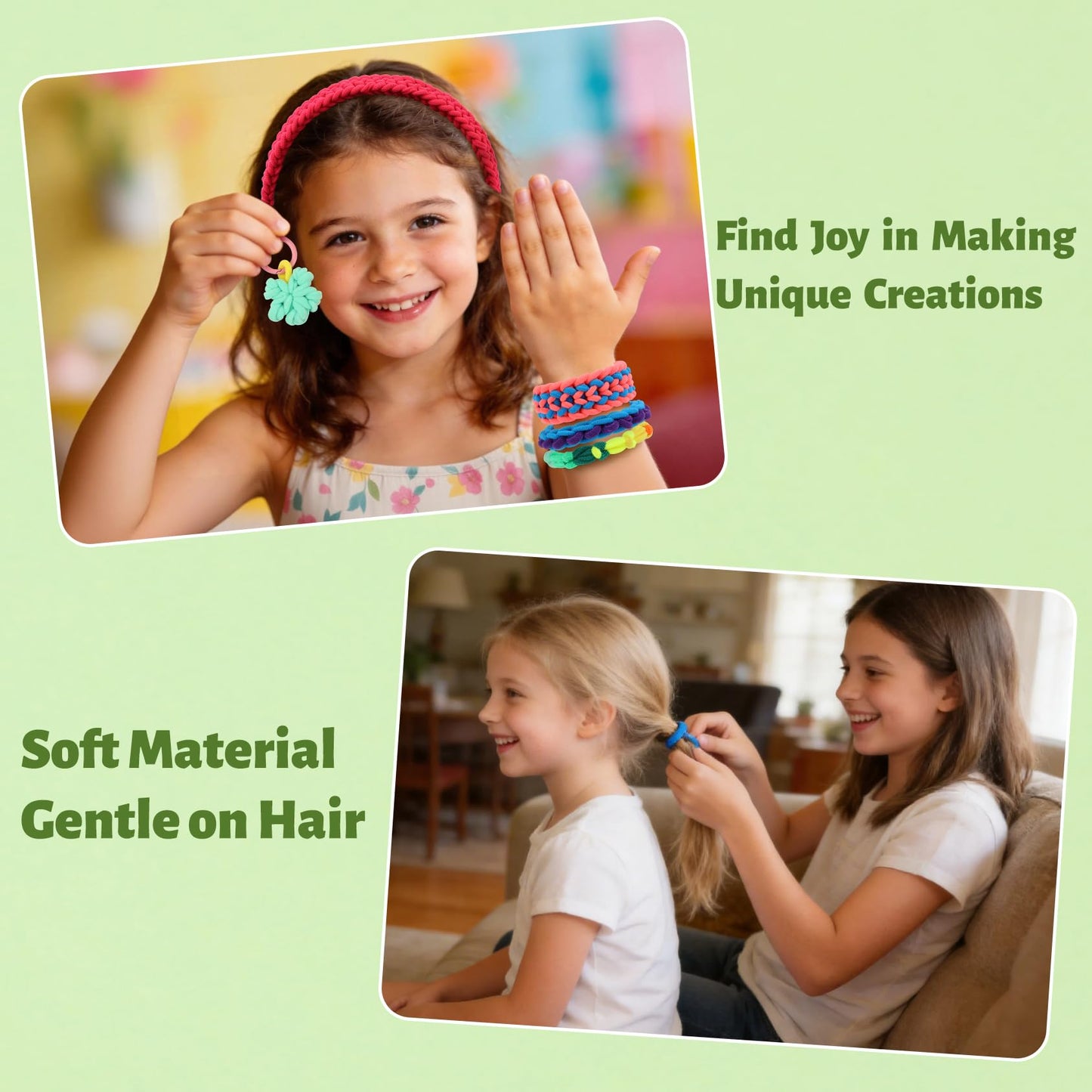 IQKidz Arts and Crafts for Kids Ages 6-8 8-12, Bracelets Making Loom Kit with 1000+ Loop Bands, DIY Hair Tie Bracelet Make Toy Set, Great Birthday Present for Girls 7 9 10 11 13 Year Old