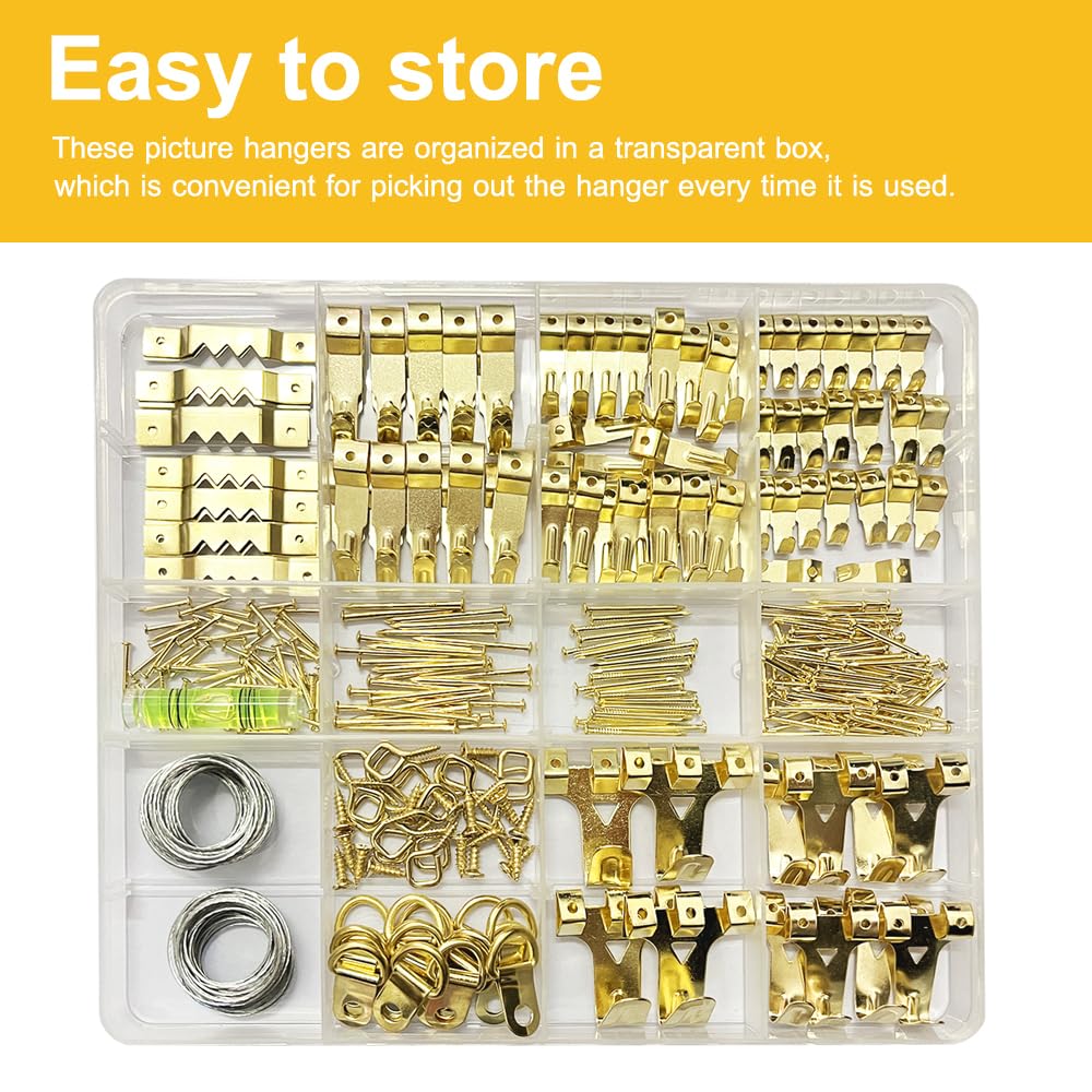 Picture Hangers, Picture Hanging Kit，330pcs