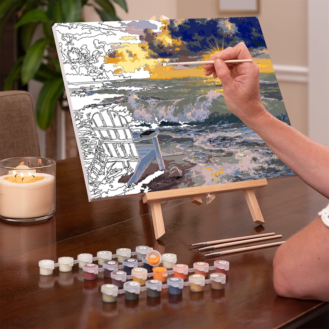 Ledgebay Extra Paint Set for Be Still Paint by Number Kit – Full Set of Acrylic Replacement Paints – Vacuum Sealed for Freshness – Exact Match for Unframed and Framed Kits