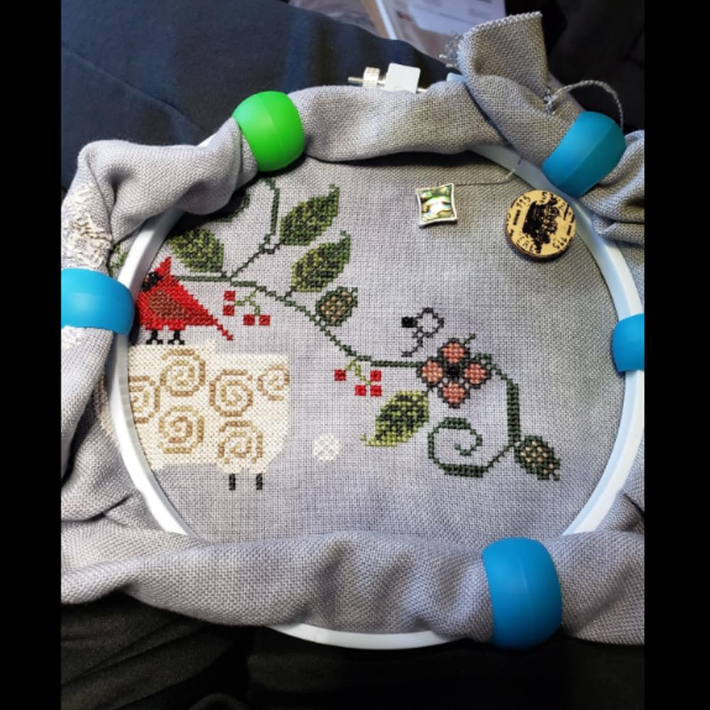 New brothread 20pcs Thread Spool Savers - Prevent Thread Tails from Unwinding - No Loose Ends for Sewing and Embroidery Machine Thread Spools