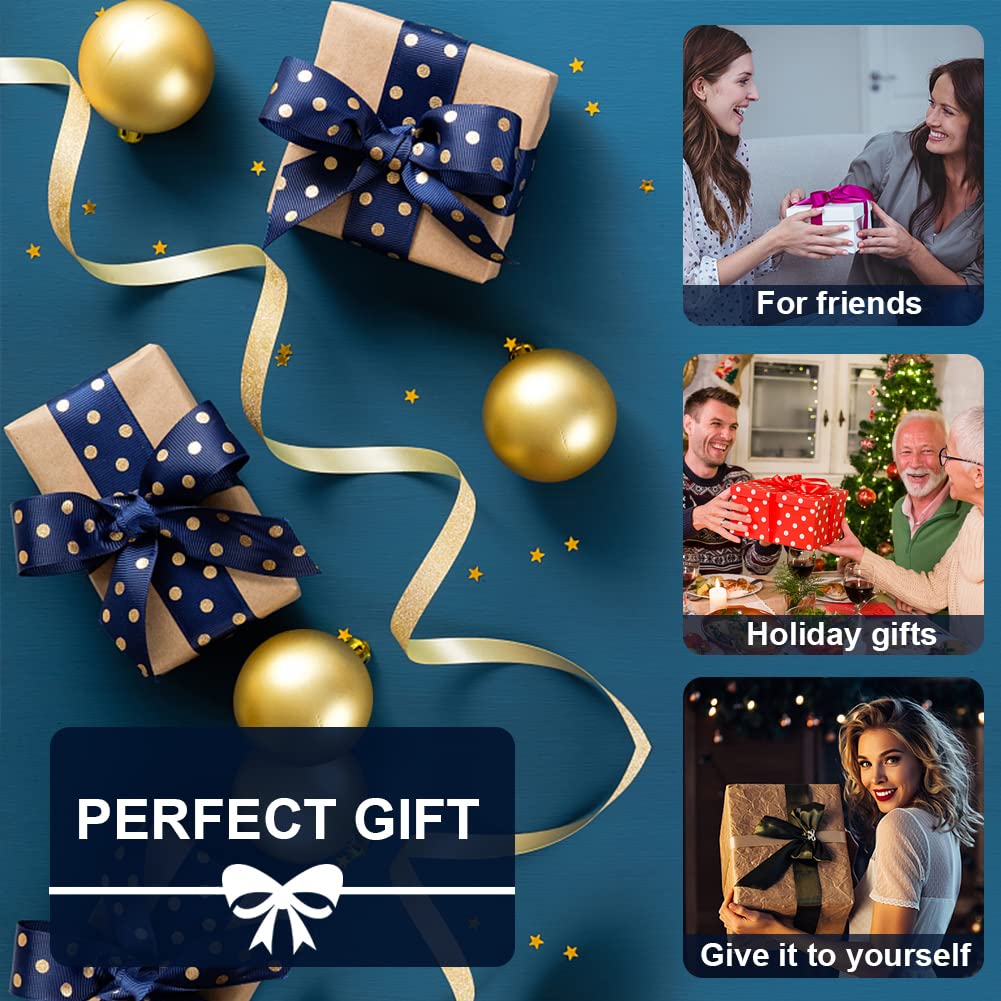 BCMRUN Crochet Hooks Set,14 Size 2.25mm(B)-10mm(N) Extra Long Crochet Needles Ergonomic Handle Smooth Hooks Knitting Needles Kit, DIY Knit Needles Weave Yarn Set, Christmas Crochet Gift (Blue)